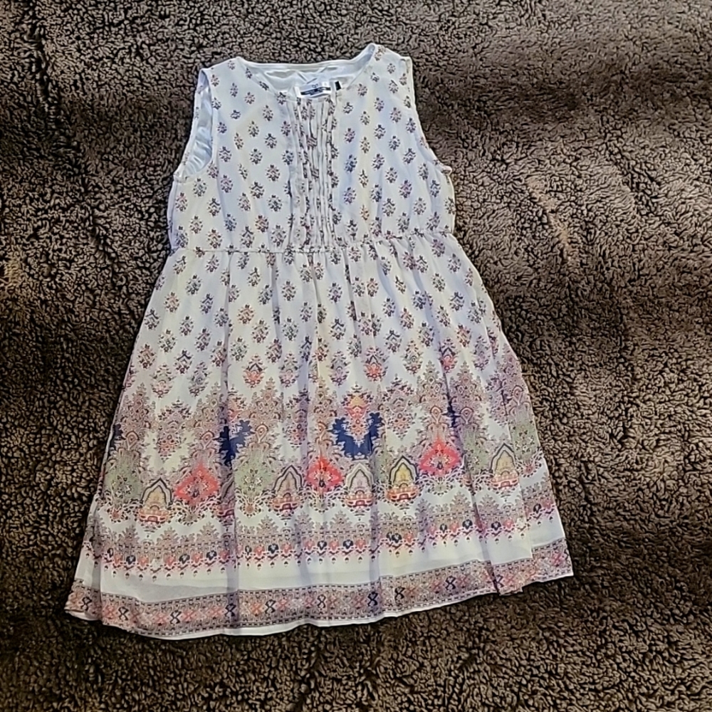 Paper plane mini dress, size M